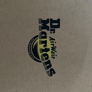 Brand new Dr. Martens Air Wair Gunmetal Hologram size 8